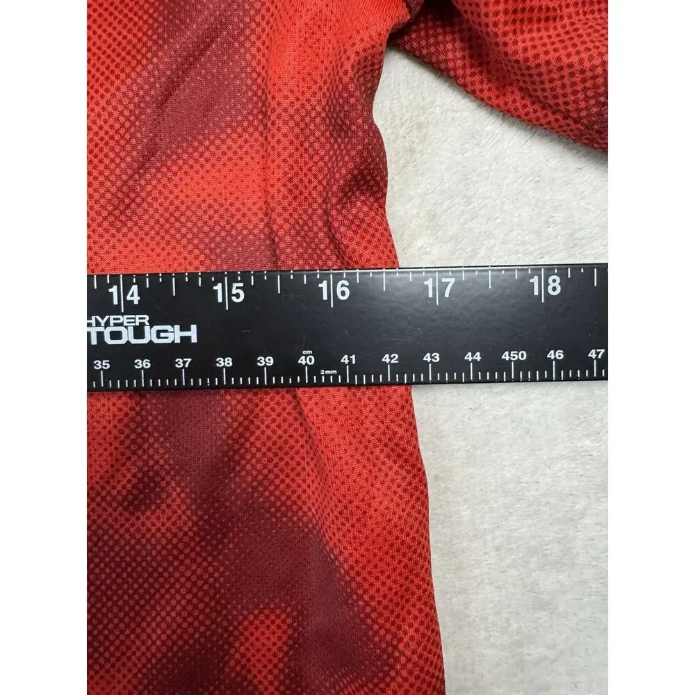Nike Dri-FIT Boys Large Red Graphic Short Sleeve Athletic Shirt Swoosh